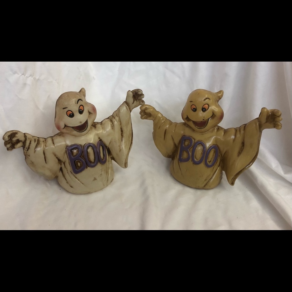 Vintage Ghost Halloween Blow Molds